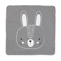 Soft and breathable gauze baby cotton bath towel blanket, lightweight and 110x110cm – ideal for newborn summer use.

