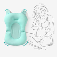 Newborn soft shower bed bath pad in baby tub