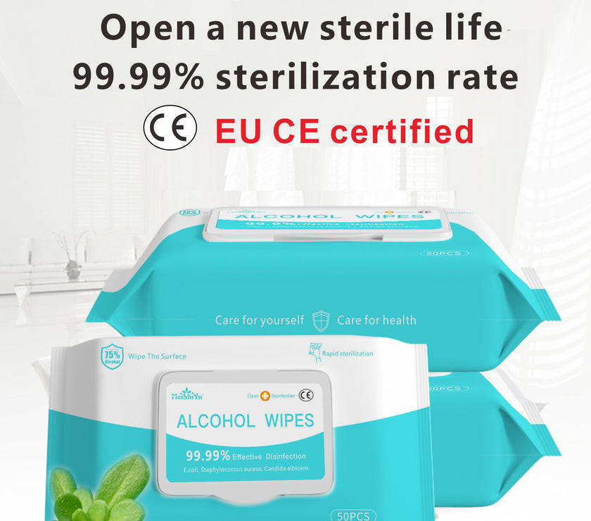 50PCS Alcohol Wipes Disinfection