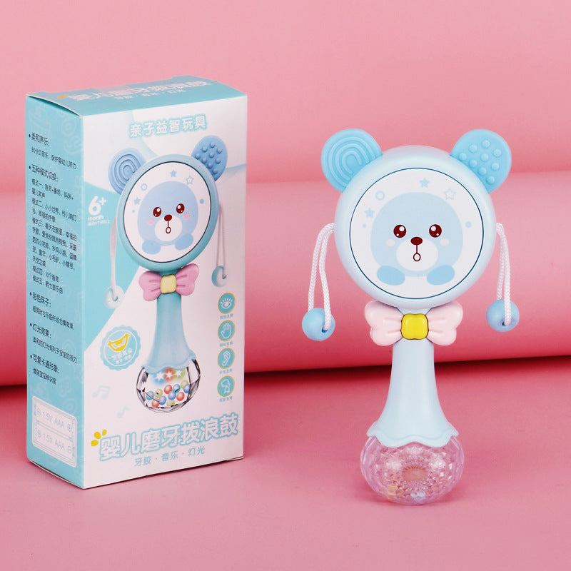 Infant rattles singing early education children music stick toys