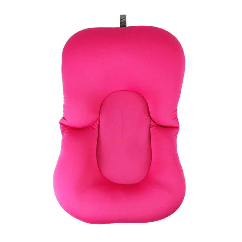 "Soft floating newborn bath pad mat for baby tubs