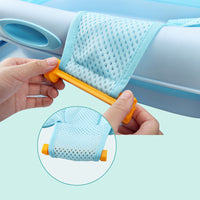 Newborn soft shower bed bath pad in baby tub