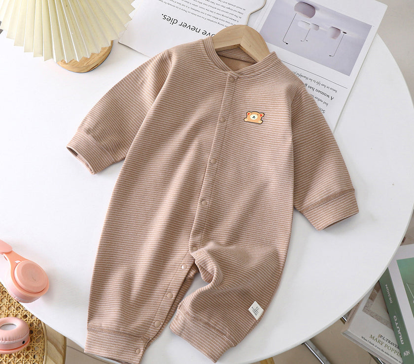 Baby Dralon Jumpsuit Baby Striped Romper