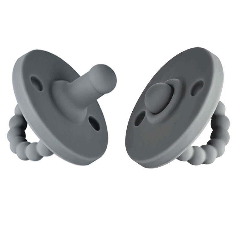 Food-grade silicone baby nipple for safe feeding – soft, BPA-free pacifier nipple for infants.
