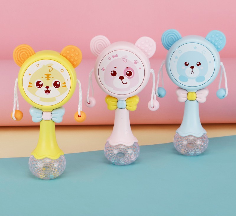 Infant rattles singing early education children music stick toys