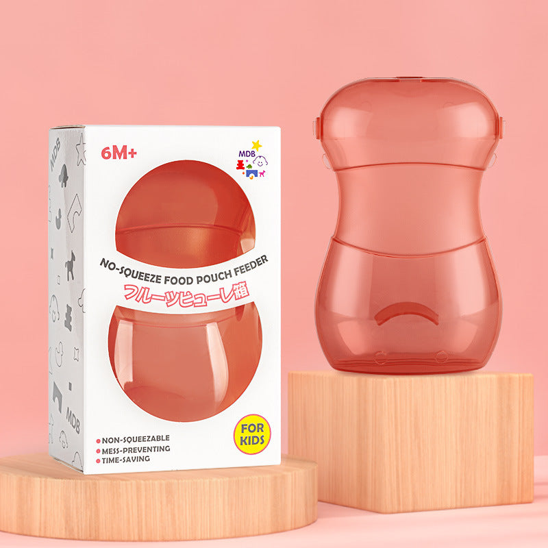 Reusable baby food supplement bags for toddlers, ideal for storing fruit purees and soft snacks.
