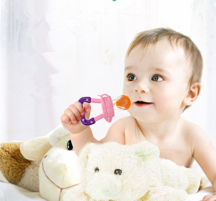 New baby silicone pacifier with encapsulated design – soft, hygienic, and safe teething solution for infants.
