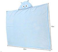 Baby fleece bath towel hooded towels bathrobe