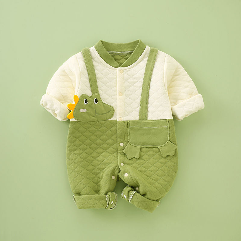 Warm Rompers Romper Baby Long Sleeve