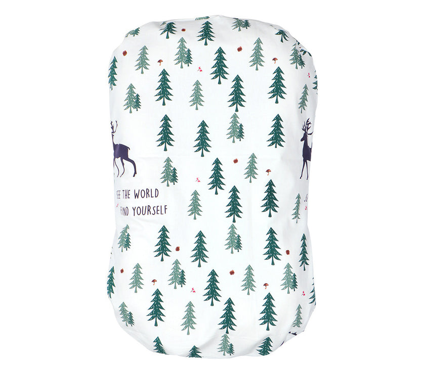 New Cotton Print Portable Crib
