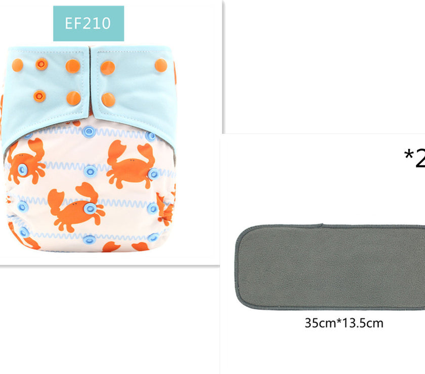 Deodorant Cloth Diapers Are Waterproof And Breathable