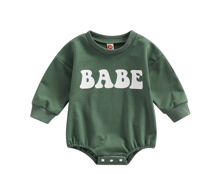Baby Cotton Baby Wrap Triangle Crawlsuit