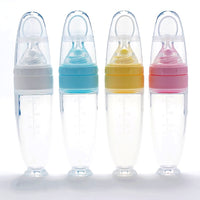 Silica Gel Sucker Rice Paste Bottle Nano Silver Baby
