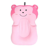"Soft floating newborn bath pad mat for baby tubs"

