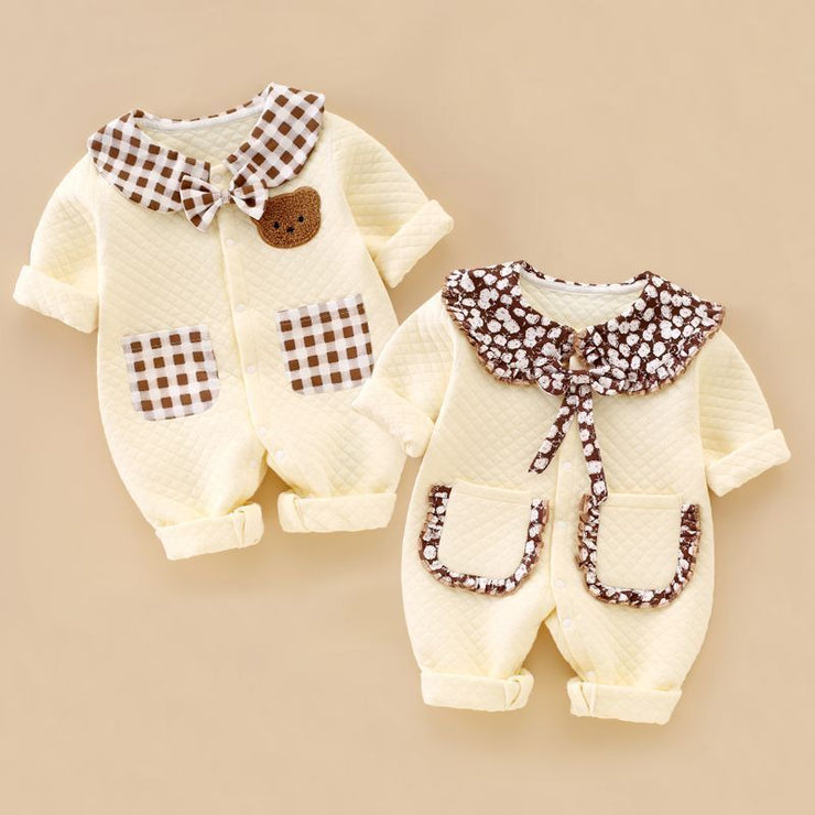 Warm Rompers Romper Baby Long Sleeve