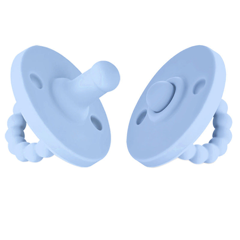 Food-grade silicone baby nipple for safe feeding – soft, BPA-free pacifier nipple for infants.
