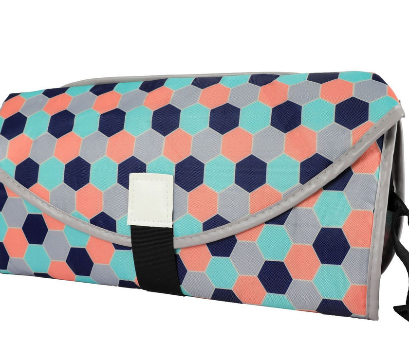 Portable Diaper Changing Pad Clutch for Newborn