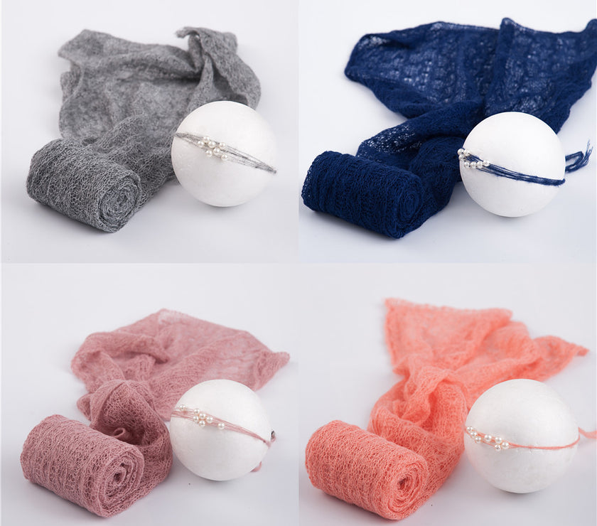 Baby photography baby summer mohair wrap