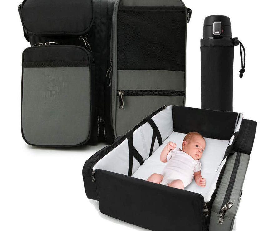 Foldable crib bag