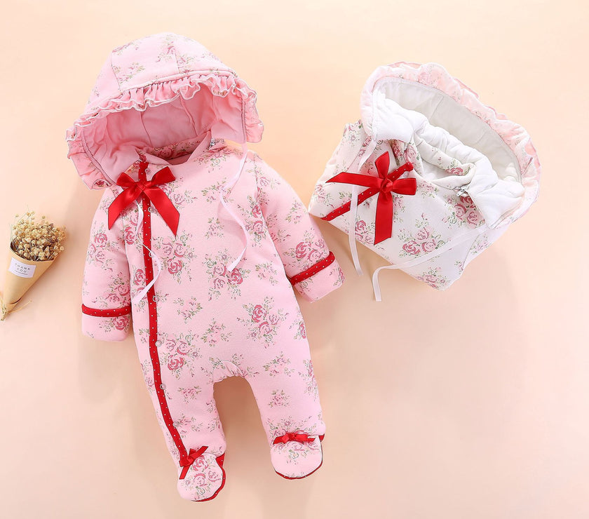 Thicken warm baby onesies