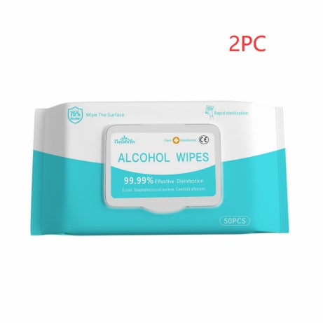 50PCS Alcohol Wipes Disinfection