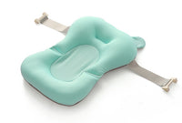 Newborn soft shower bed bath pad in baby tub
