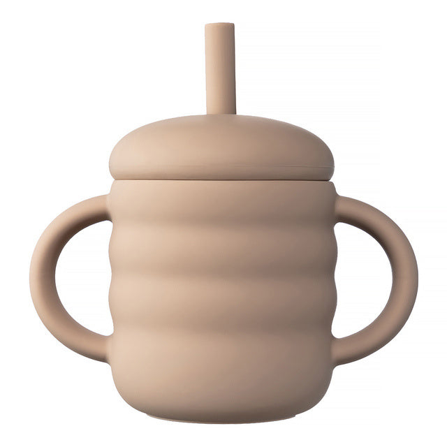Baby Silicone Sippy Cup BPA-Free Portable Storage Snac