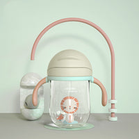 Baby Learn To Drink Cup Dual-use Anti-choke Sippy With Handle