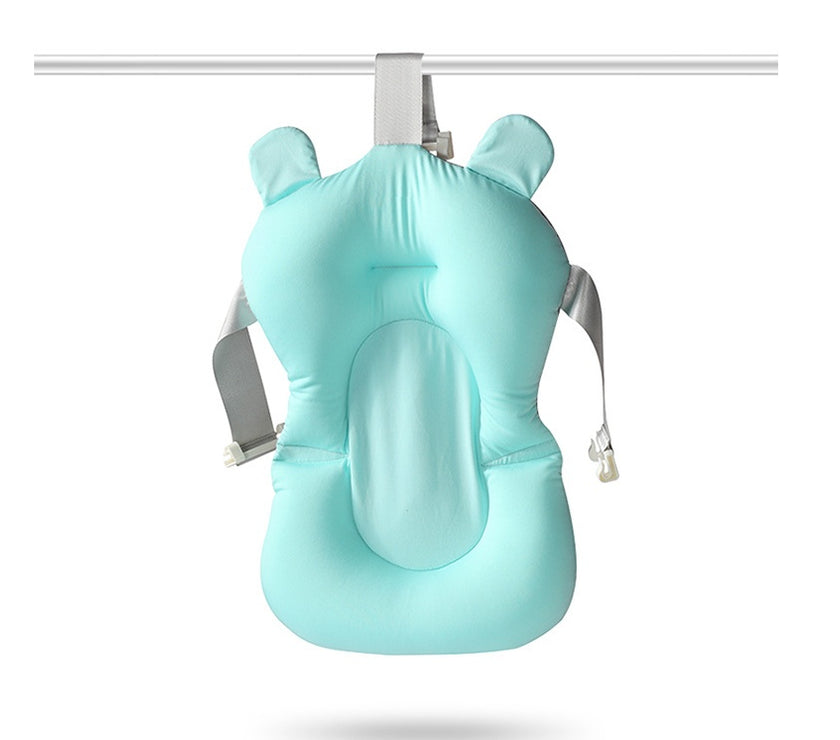 Newborn soft shower bed bath pad in baby tub