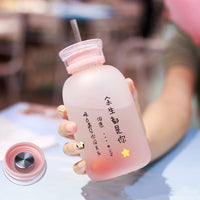 Frosted sippy cup