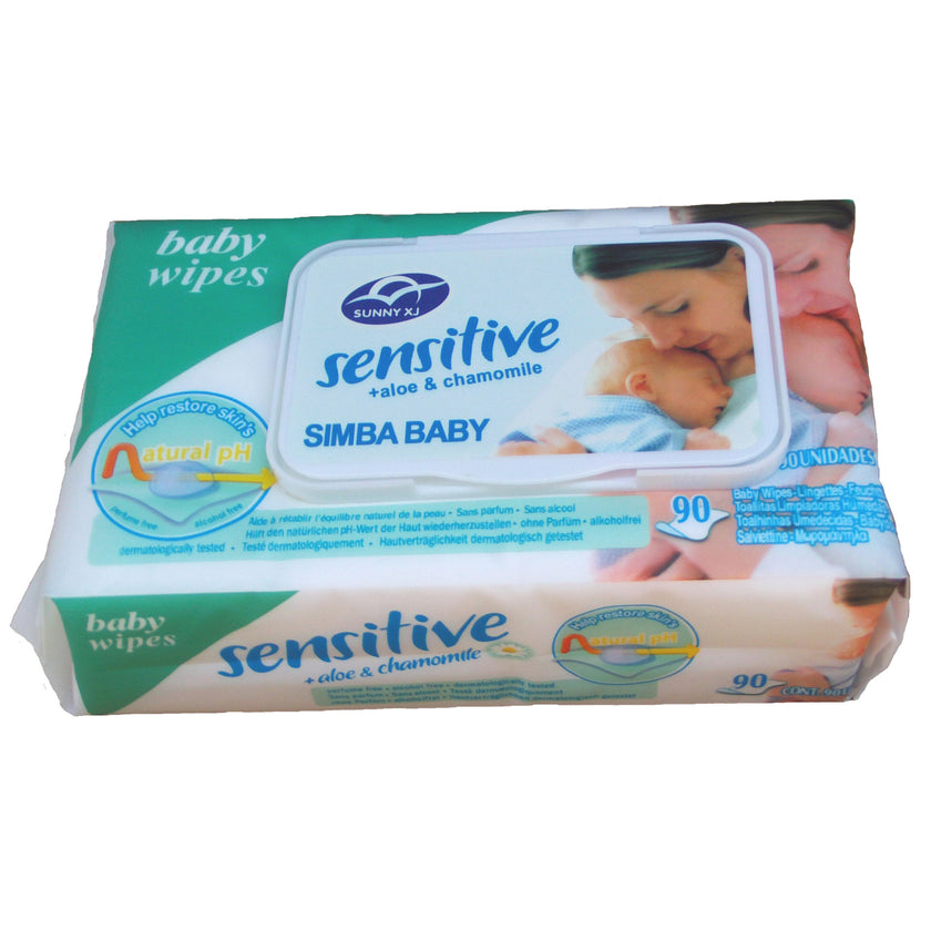 90 Pieces Of Wet Wipes With Cover Newborn Baby Wet Wipes Factory