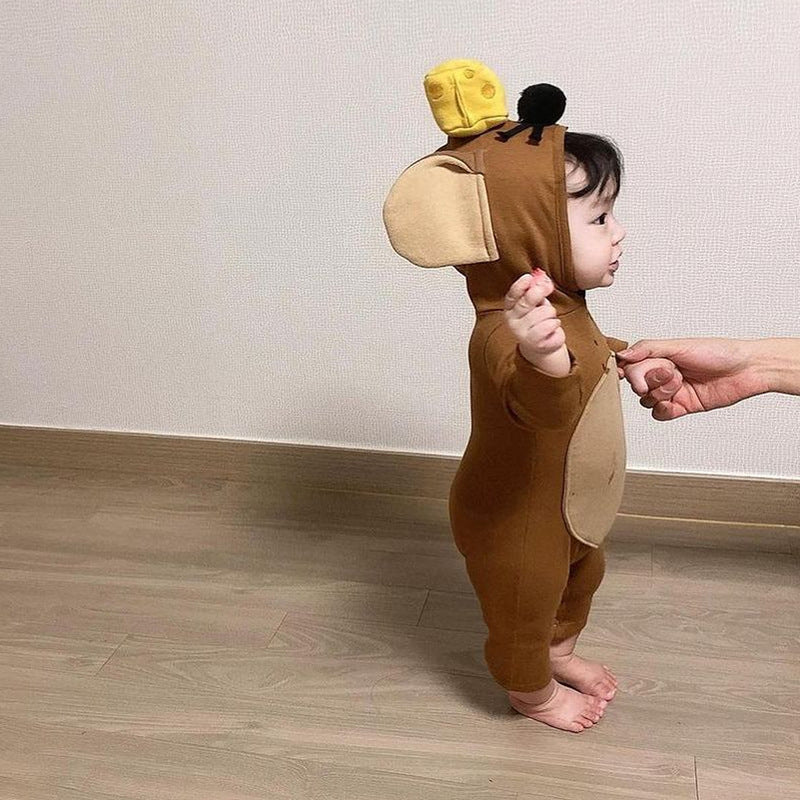 Pure Cotton Cartoon Cute Baby Onesies