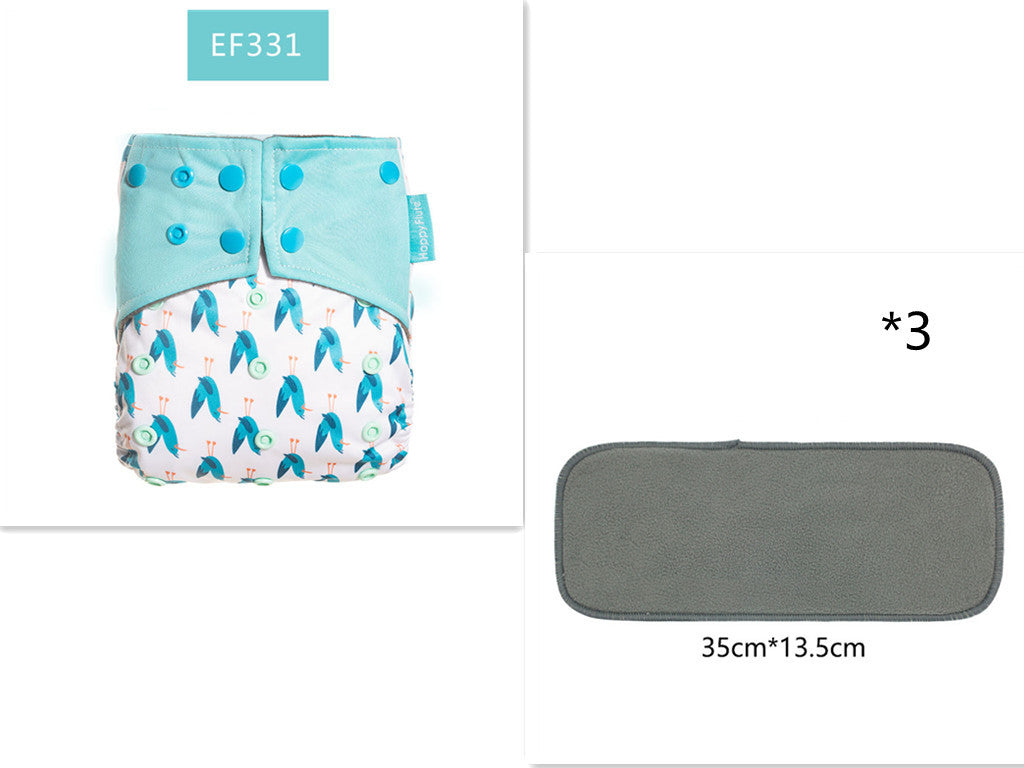 Deodorant Cloth Diapers Are Waterproof And Breathable