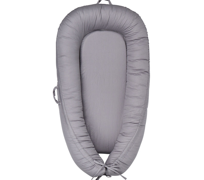 New solid color crib bed