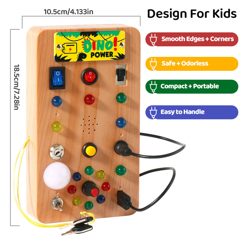 Montessori Early Education Led Lamp Holder Educational Luminous Toys