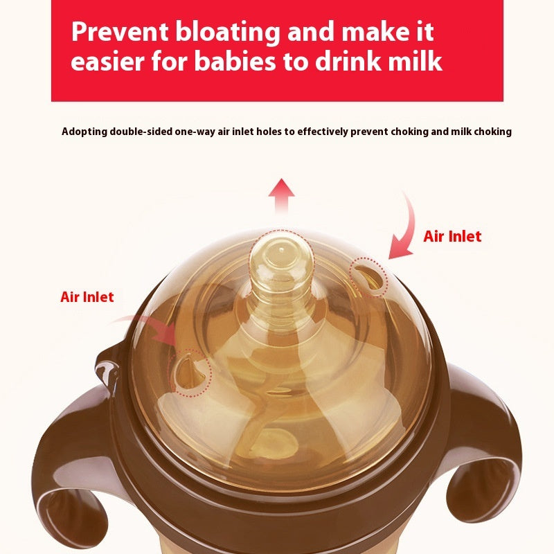 Simple And Portable Baby Weaning Tool Silicone Bottle