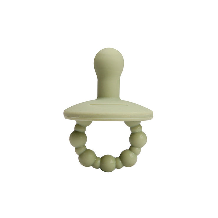 Food-grade silicone baby pacifier for newborn sleep – BPA-free, soft, and safe comfort for infants.
