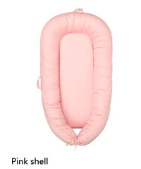 New solid color crib bed
