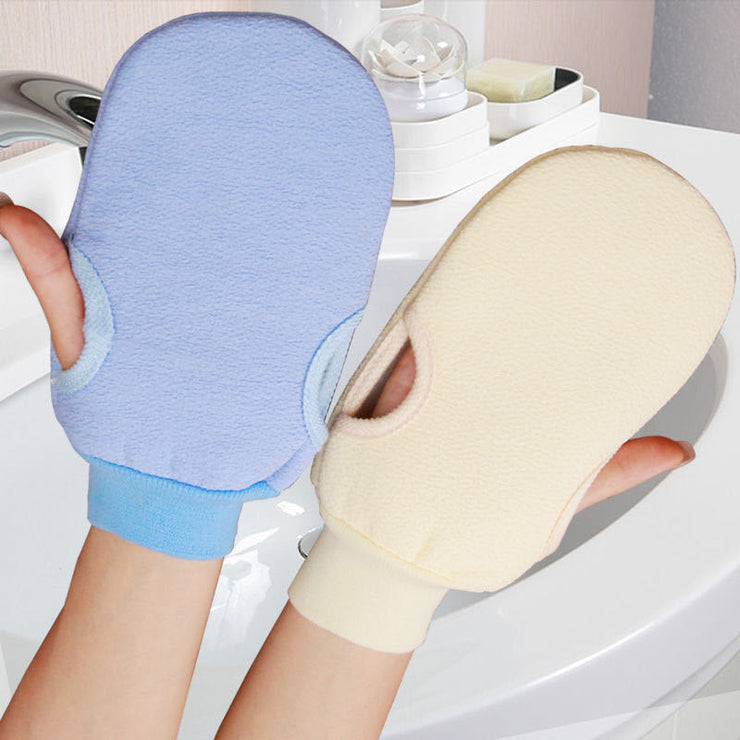 Solid Color Cute Bath Bath Towel Bath Gloves