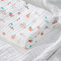 "Baby Cotton Super Soft Absorbent Gauze Bath Towel for newborns and toddlers"

