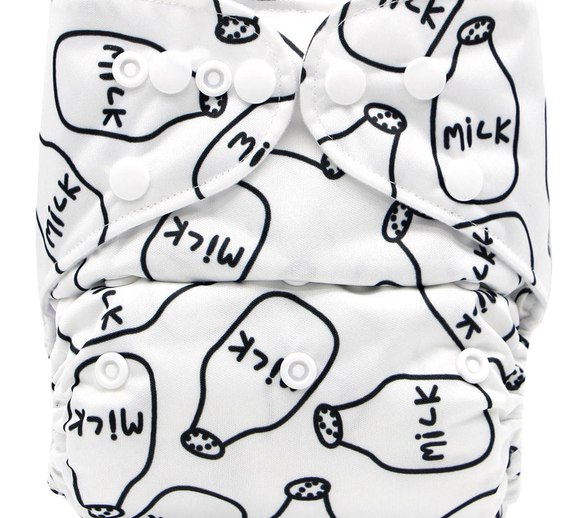 Cute Cartoon Printed Baby Cloth Diapers