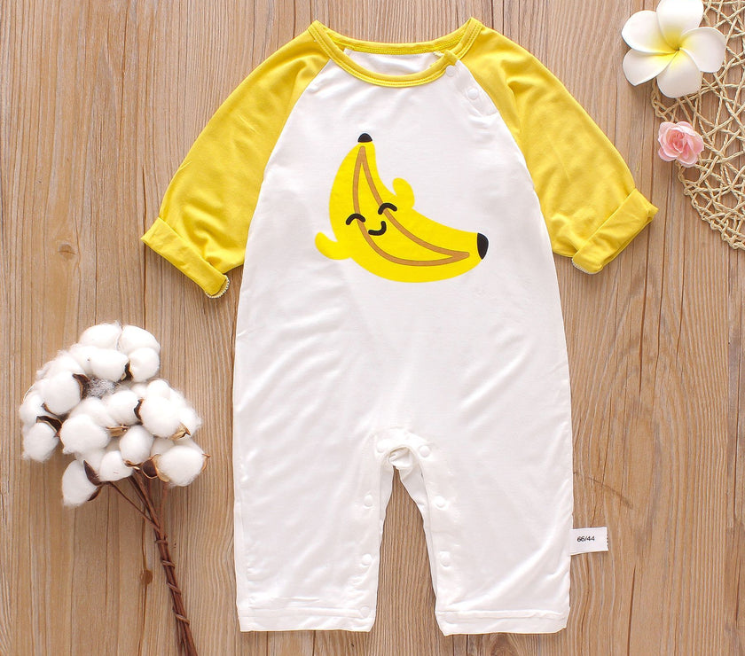 Newborn summer modal baby onesies