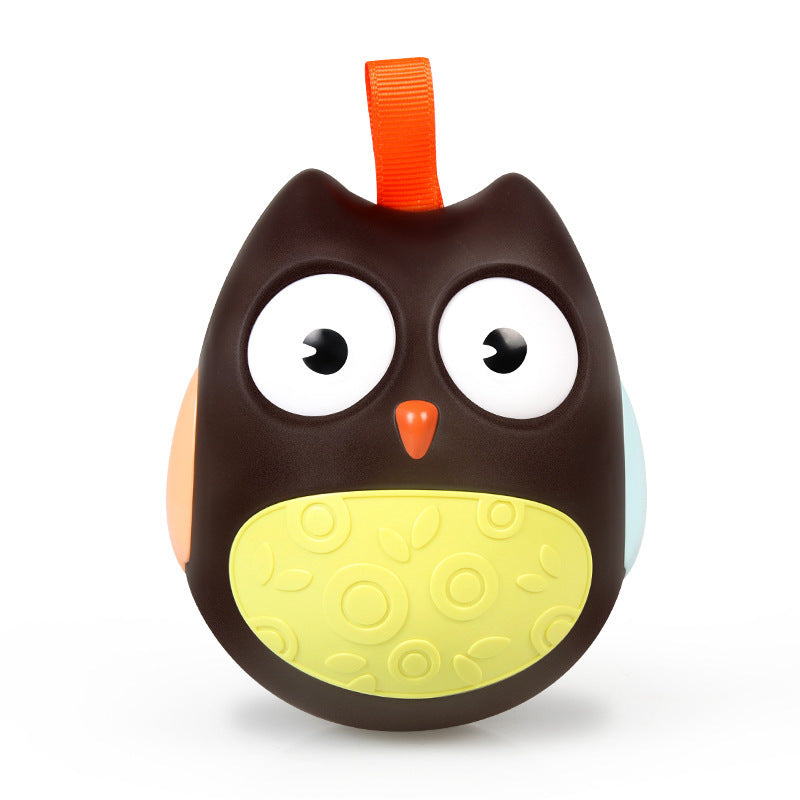 Bell Tumbler With Built-in Rattles For Babies Educational Toy