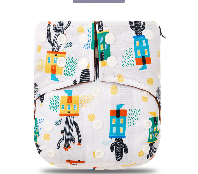 Waterproof And Breathable Baby Cloth Diapers