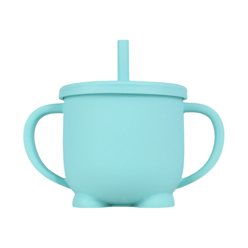 Food Grade Anti-Sippy Children's Baby Silicone Children's Leak-Proof Cup With Lid