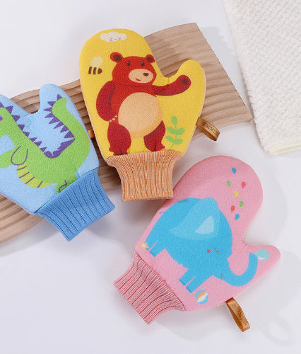 Bath Towel Bath Toiletries Cartoon Cute Bath Gloves