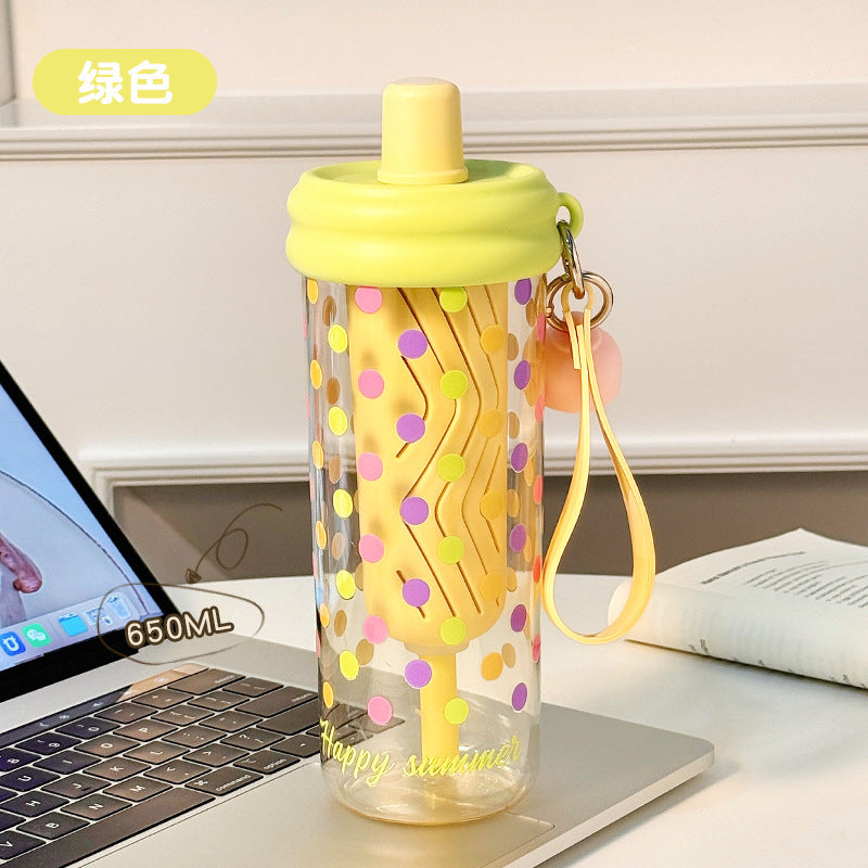 Cartoon Scented Tea Plastic Sippy Cup
