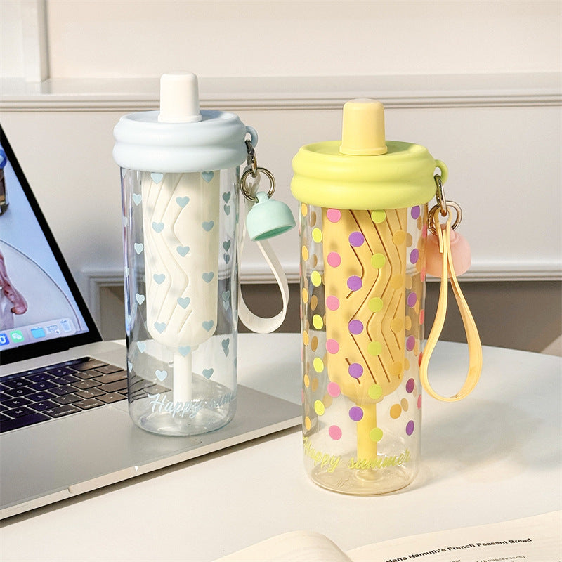 Cartoon Scented Tea Plastic Sippy Cup