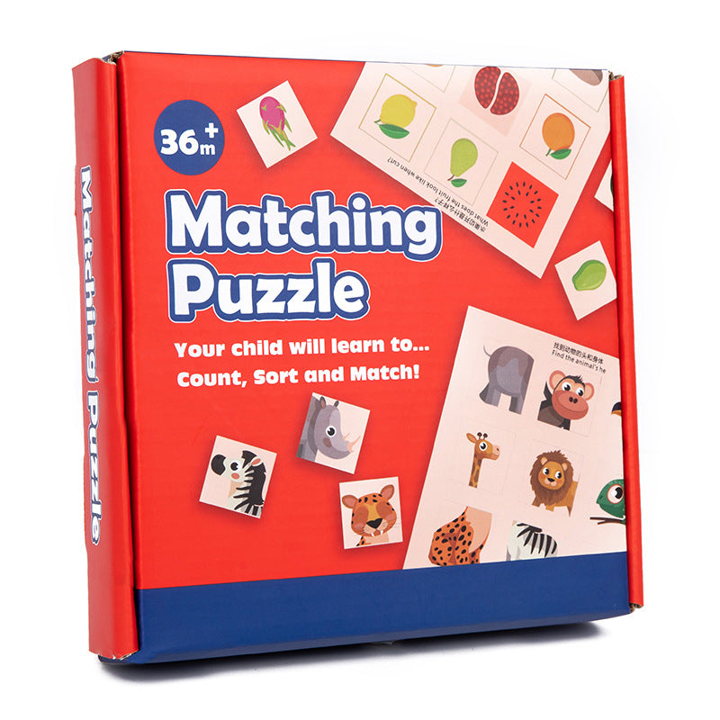 Wooden Montessori Teaching Aids Logical Thinking Puzzle Educational Toys