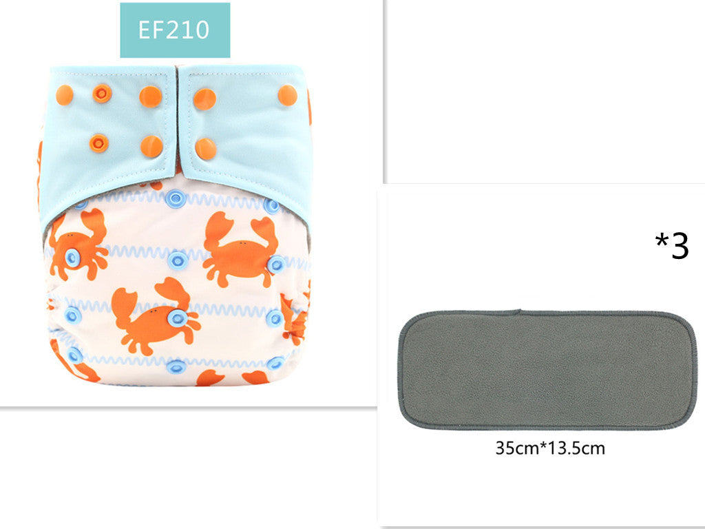 Deodorant Cloth Diapers Are Waterproof And Breathable